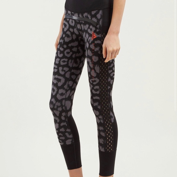 adidas By Stella McCartney Women's Believe This Comfort Leopard Print Leggings - Picture 1 of 4